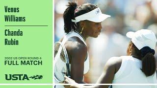 Venus Williams vs. Chanda Rubin Full Match | 2002 US Open Round 4