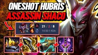 61 Stacks Hubris Oneshot Shaco - S14 [League of Legends] Full Gameplay - Infernal Shaco