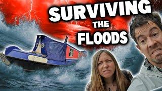 Our Narrowboats Fight For Survival in TERRIBLE FLOODS !