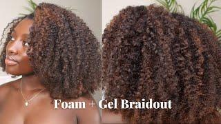 How To: Braid Out on Type 4 Natural Hair + Trying a New Product Combination