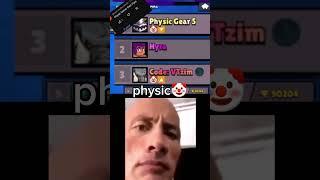 Physic or Hyra? #brawlstars #shorts #hyra #physics