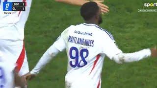 Ainsley Maitland Niles Goal Disallowed, LOSC Lille vs Lyon (1-1), Goals Results/Extended Highlights