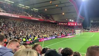 Newcastle Fans Go Mad When Longstaff Scores Winner Against Forest