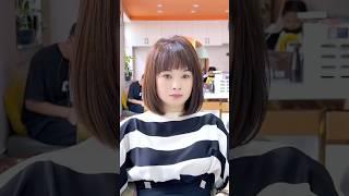Change your hairstyle to look younger#haircut #hair