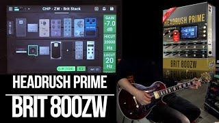 Headrush Prime Amp Clones | Brit 800ZW | Playthrough Demo (JCM800 Zakk Wylde Signature)