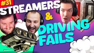 #31 Streamers & Driving Fails | World of Tanks Funny moments