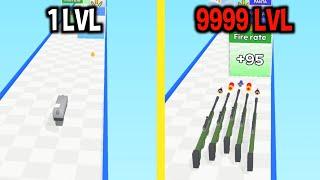 MAX LEVEL in Merge Bullet Game New Update