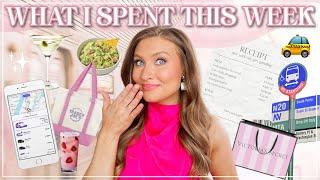 How Much I Spent This Week in NYC  | Groceries, Shopping, Subways, Going Out | Lauren Norris