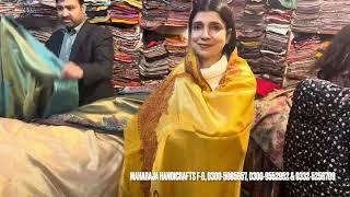 New Shawls & woolen kurtas at Mahraja️ favorite ones ️ Get  Umma"s World Discount ️ Vlog 618