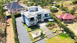 Kisumu Man Unveils His Multi Million 6-Bedroom Beachfront villa On a Cliff Over Ngege Beach️