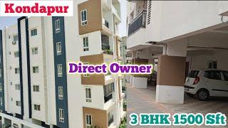 3 BHK Flat For Sale in Kondapur Hyderabad | 3BHK Kondapur | Flat For Sale in Manikonda | #kondapur