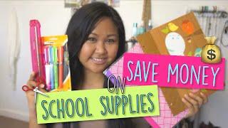 How To Save Money on School Supplies - School Tips