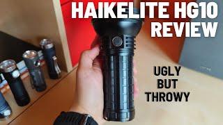 Haikelite HG10 Review - Ugly Throw Monster with 46950 battery and powerbank feature