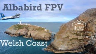 󠁧󠁢󠁷󠁬󠁳󠁿  Cliffs on the Welsh Coast - Albabird Fixed Wing FPV