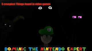 5 Creepiest Things Found in Video Games | Dominic The Nintendo Expert