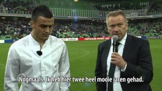 Afscheid van Filip Kostic in Euroborg