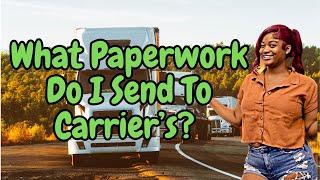 The Ultimate Guide on Freight Dispatching⎜Episode 5 ⎜ What Paperwork Do I Send To Carrier's? 