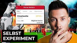 Ich habe 1000€ in einen KI Sportwetten Bot investiert!