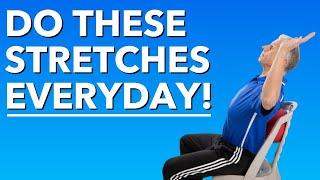 Do These 4 Stretches EVERYDAY! Stretches for Seniors by Bob and Brad