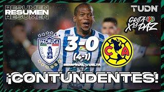 Resumen y goles | Pachuca (4) 3-0 (1) América | Grita México C22 - Semis | TUDN