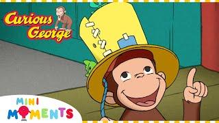 George makes a New Hat | Curious George | Mini Moments