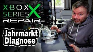 XBOX Series X Repair | Techniker stellt Jahrmarkt Diagnose, schauen wir einmal | PCB Solder Berlin