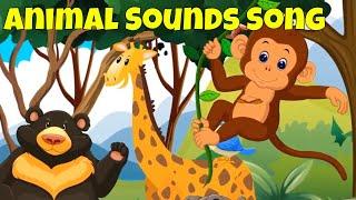 Animal Sounds Song At the Zoo!