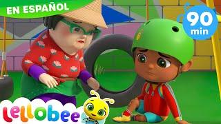 Accidente en el parque  | Canciones Infantiles| Juega y aprende | Moonbug Español | Lellobee