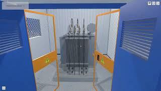 Тренажер: Закрытая трансформаторная подстанция ЗТП  Проведение осмотра