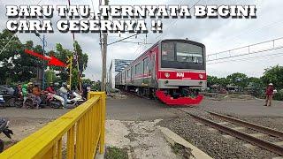 UNIK !! Begini Rasanya Nyobain Dorong Palang Geser Langka Di Jakarta !!