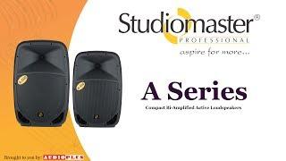 A Series Compact Active Loudspeaker by Studiomaster Professional