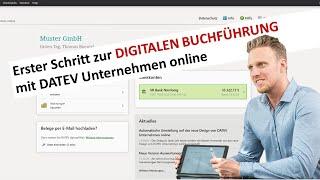 Erster Schritt zur digitalen Buchführung mit Datev Unternehmen Online