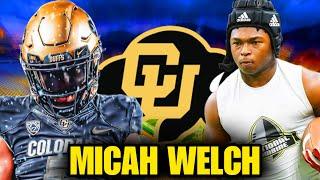 MICAH WELCH commits to COLORADO BUFFALOS (HIGHLIGHTS & REACTION)