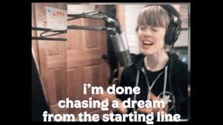 Cory Wong // Starting Line (feat Emily C Browning) [lyric & vocal tracking video]