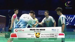 FINAL | Chen/Liu (CHN) vs Gutama/Isfahani (INA) | Macau Open Badminton 2024