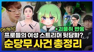 순당무 여자 서폿 챌린저 사건 총정리! 전, 현직 프로게이머들의 여성 스트리머 뒷담화?ㅣe스포츠뉴스