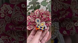 How to make pagadi for 2 no Laddu Gopal ji  #shorts #laddugopal #pagadi #diy #youtubeshorts