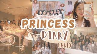 PRINCESS DIARY Themed Party with My Girl Friends laughtrip + had so much fun! | Dawn Reyes