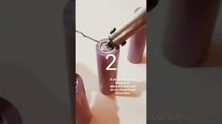 18650 Battery Soldiering procedure for good adhesion