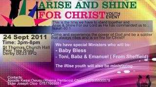 iRISE Youth Event 24/09/2011 INVITE...