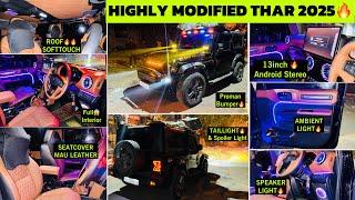 Highly Modified Thar 2025 | Thar 2025 modification  Thar modification with Price  