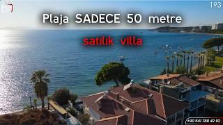 Plaja sadece 50 metre Özel Havuzlu Satılık Villa Kuşadası Yavansu 'da