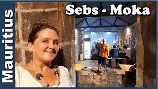 Seb's burger in a beautiful old house in Moka Mauritius