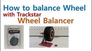 [ How to balance RC tire ] The easiest way to balance wheel