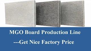 magnesium oxide board production machine plant, mgo board making machine workshop process introduce