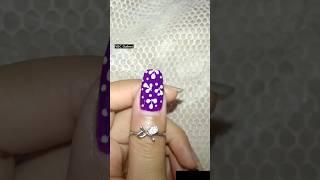 cute Nailart #notoolnailart #nailartusingsafetypin #nailartwithouttools