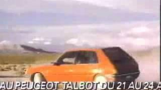 Publicité Peugeot 205 : "Garce !"