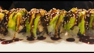 SUSHI  |Dragon Roll - Special Sushi Rolls | 创意寿司卷/How To Make Sushi