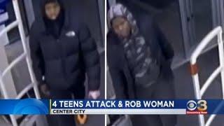 Multiple teens wanted for allegedly attacking woman in Rittenhouse Square