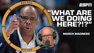 SVP’s reaction to North Carolina making the tournament ️ ‘WHAT ARE WE DOING?!?’ | SVPod
